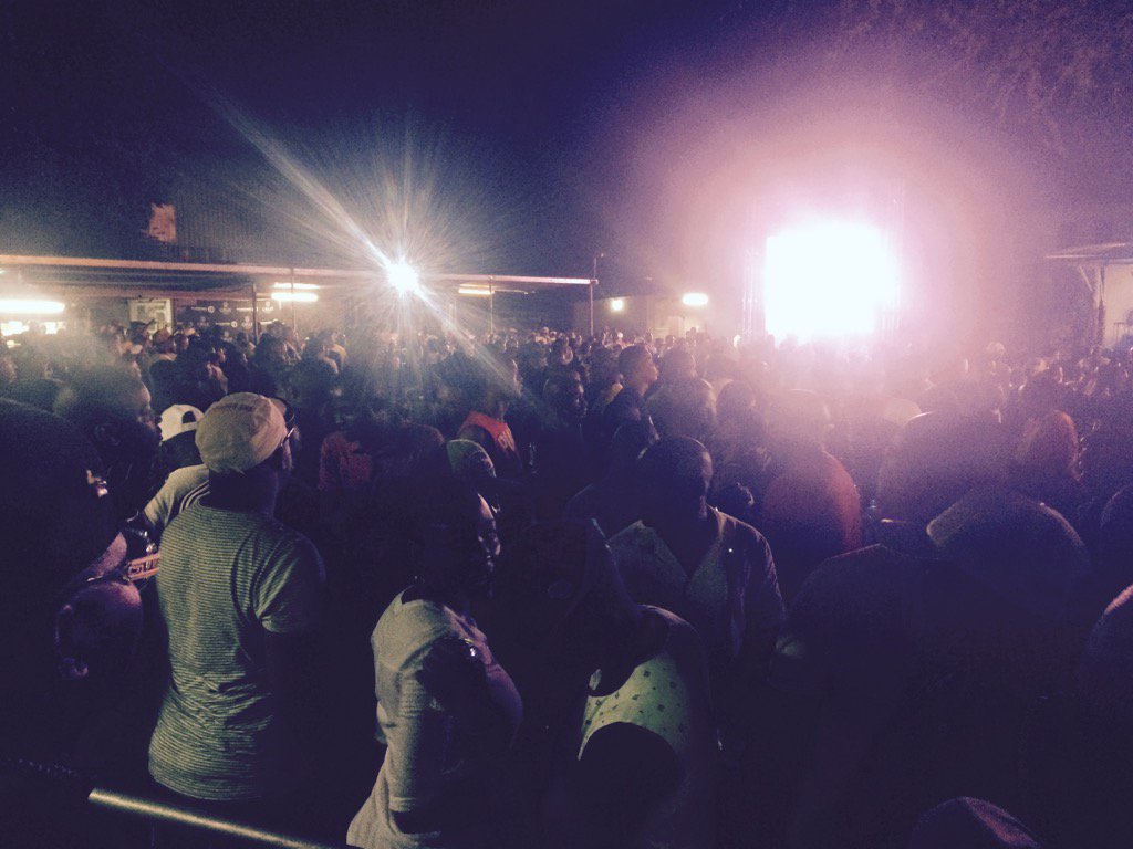 DMOS_SA's tweet photo. Party continues @reggies #Rustenburgparties #ANC104 #ANCJan8 https://t.co/2z0ybNJua6