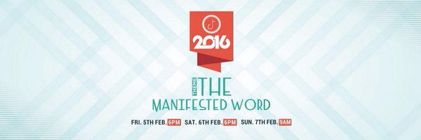 DTconf's tweet photo. The theme for Discovering Treasures 2016 is "The Manifested Word". More to come...... #DT2016 @PastorKech @solakinz https://t.co/fxR7VP1hvG