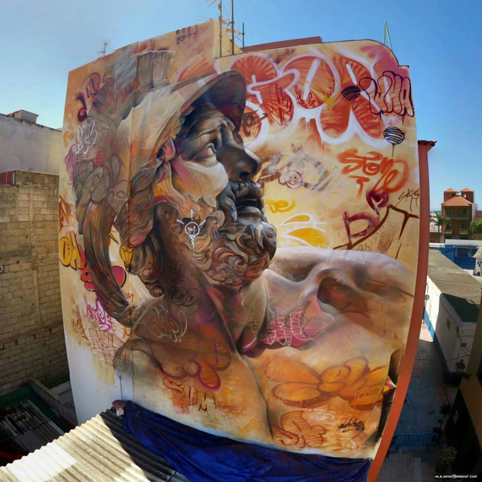 El #mural de Pichi&amp;Avo <a href="/PuertoStreetArt/">Puerto Street Art</a> en #PuertodelaCruz entre los Top 20 murales del año ow.ly/WQ8QS