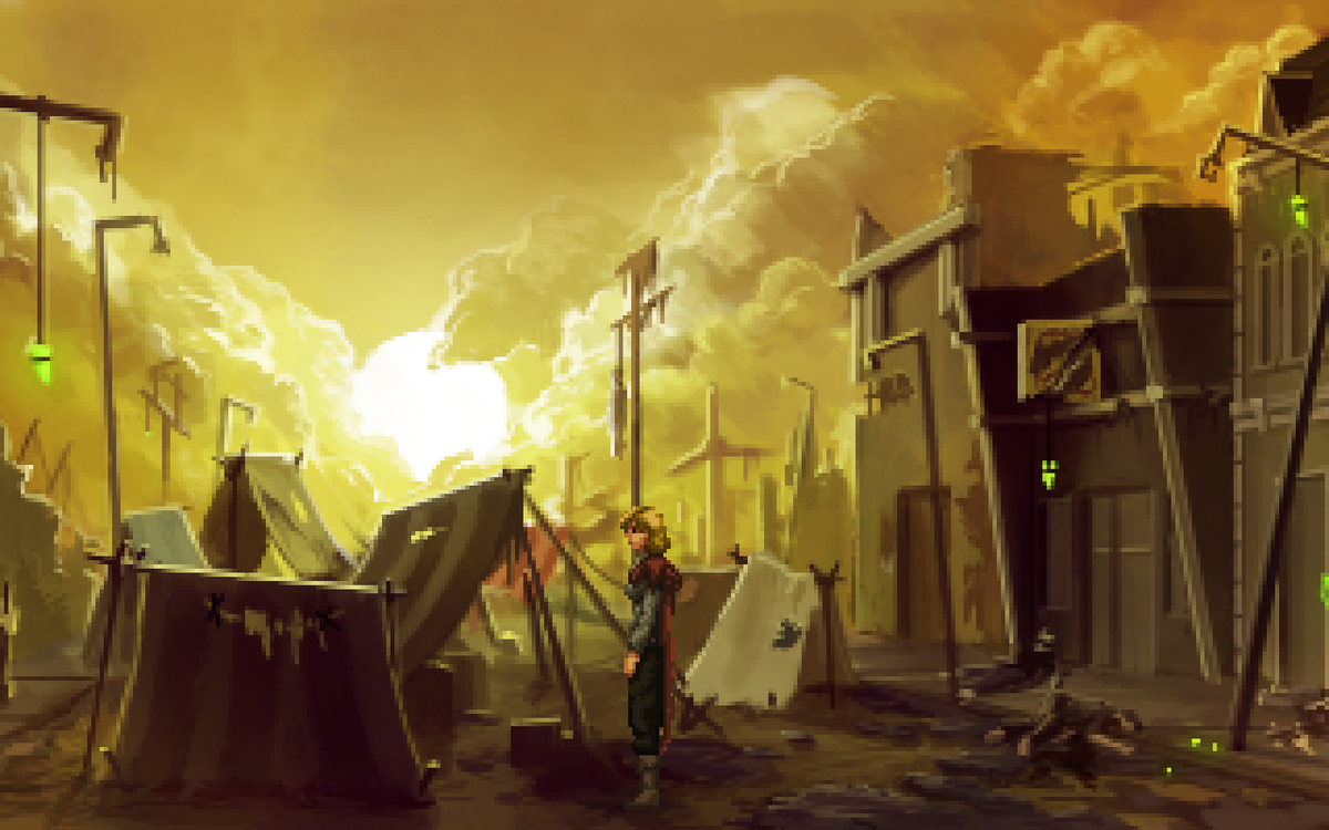The best thing about a post apocalyptic wasteland? The sunsets are AWESOME. #screenshotsaturday #shardlight