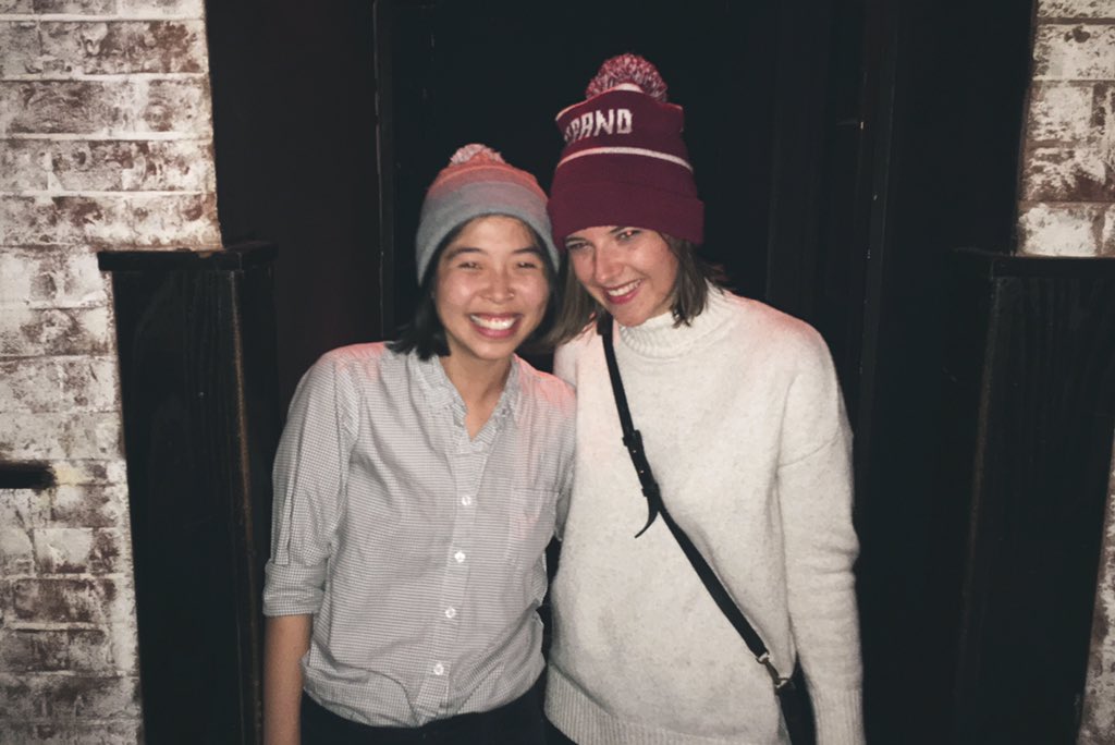 strandbookstore's tweet image. Spotted: matching Strand hats in the wild! It doesn't get much cuter than that. 💕💯 #StrandStyle #Twinsies