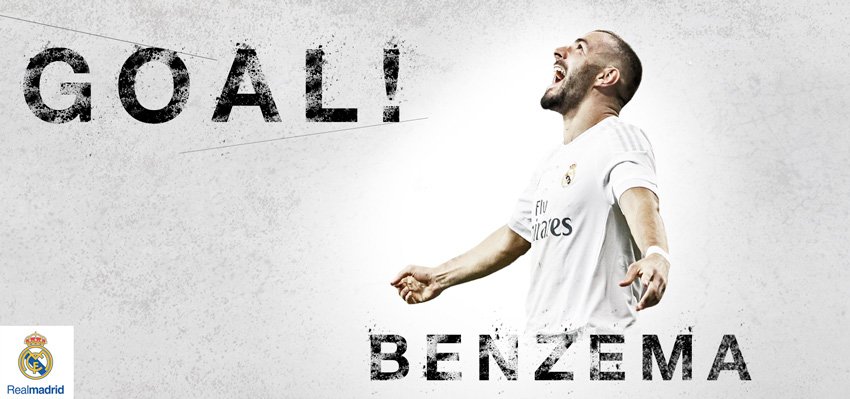realmadrid's tweet photo. 15' GGGOOOOLL GOL GOL DE Kariiimmm Benzemaaaaa!!! 

#RMLiga #HalaMadrid https://t.co/uaQsUTQWpc