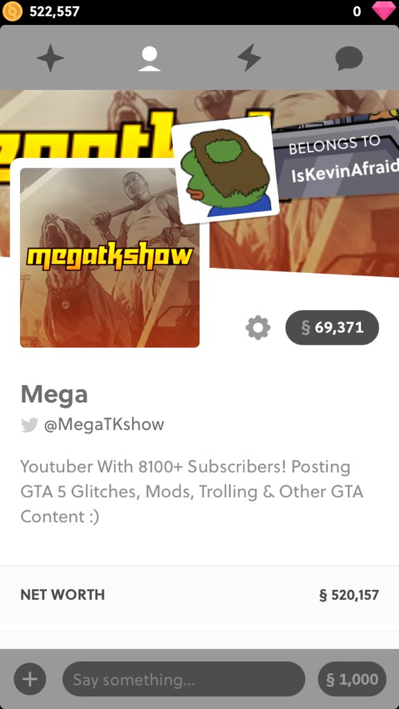 MegaTKshow's tweet photo. Lol just got this https://t.co/0SWBgXfGoW