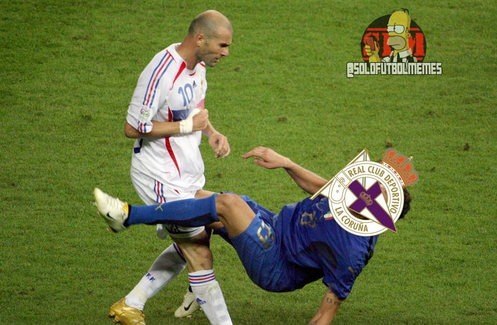 SoloFutbolMemes's tweet photo. Resumen del primer tiempo entre 

Real Madrid vs Deportivo la Coruña. https://t.co/lZzrm3Te4i