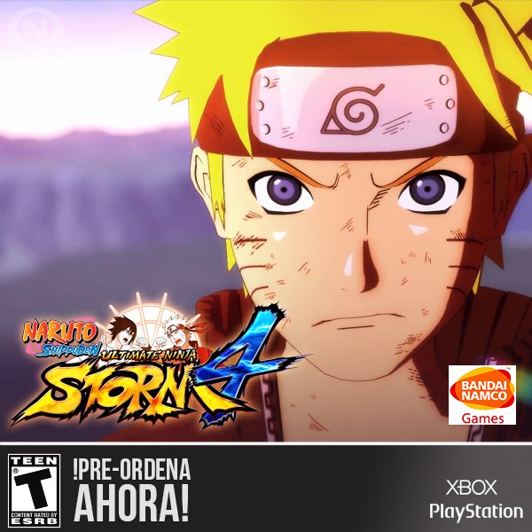PlayNTrade507's tweet photo. ¡Estamos seguros de que hay montones de fans de #Naruto y no les puede faltr #NarutoShippuden4!¡Pre-Ordenalo ahora! https://t.co/0hZOP2tPnd