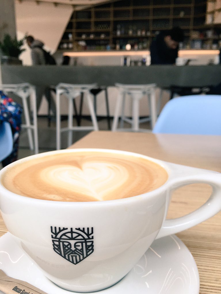 Continue to kick start the year with love fellow foodies. Happy drinks &amp; eats @OdinHus 😊 #Coffee #Latte