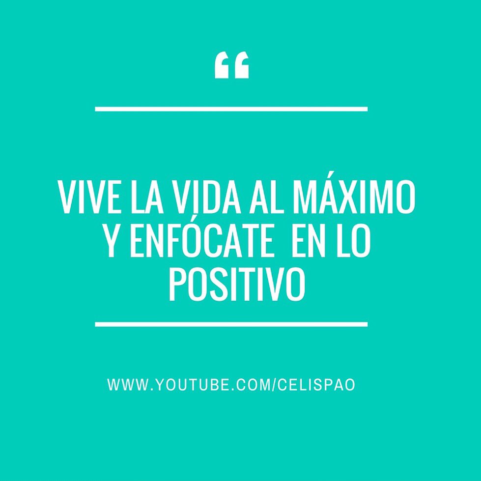 paocelis's tweet photo. 😃 #frases #superacionpersonal #celispao #estafrasemegusta https://t.co/ckhQ7I8JWx https://t.co/5dhxYAVXSo