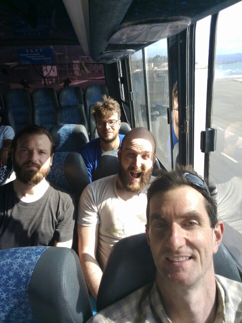 donpdonp's tweet image. Taking the bus back from the neighboring town to visit an ATM. #hackerbeach