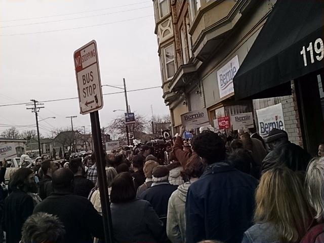CLEforBernie's tweet image. Opening of the NEO for Bernie campaign office, in Lakewood!