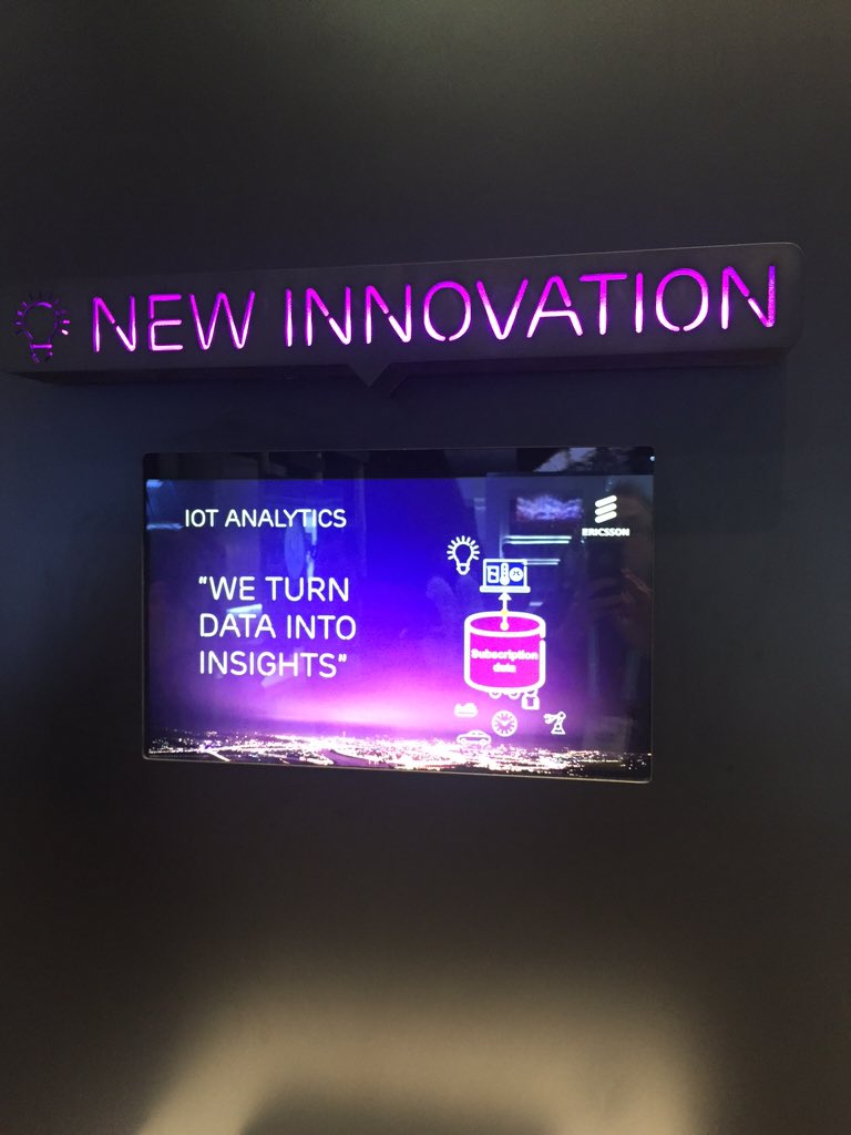 EEC_Coley's tweet photo. ...but with IOT Analytics ... IOT will be about gaining new insights from IOT Data. #Ideas2Realities #CES2016 https://t.co/DEXuHdsXtb