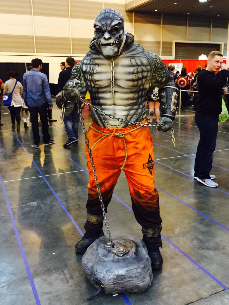 Sean Gerber on Twitter: "Insanely awesome Killer Croc cosplay from Arkham Asylum at https://t.co/zqLb8BUVDg" / Twitter