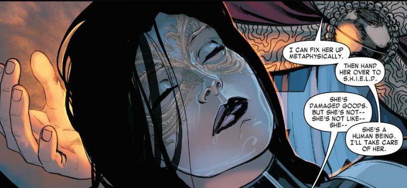 ArmoredAutomata's tweet photo. "The Badass Woman of Invincible Iron Man. Behind every me is a woman saving or kicking my ass" https://t.co/p2IrUYC4ox
