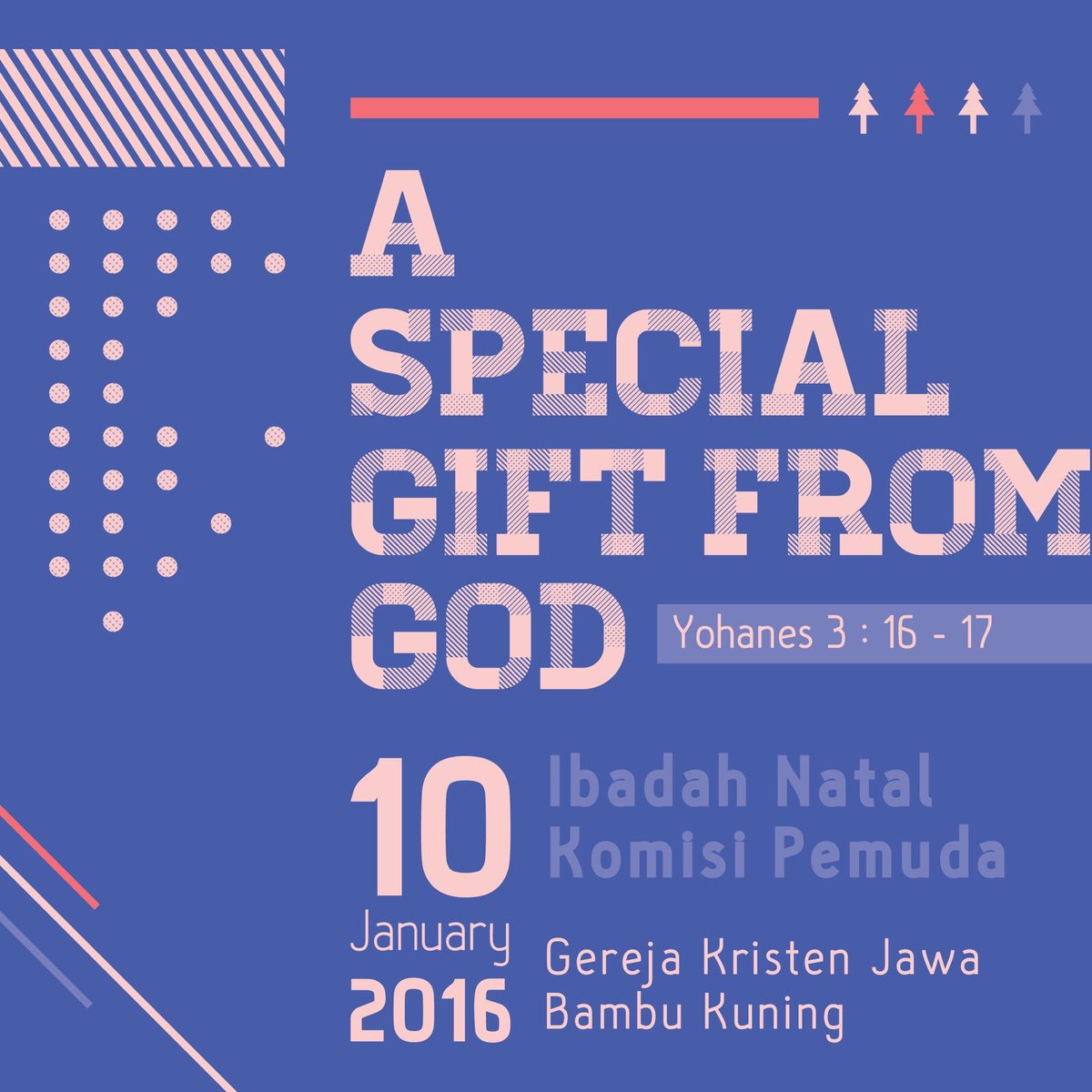 KOMPAutara's tweet photo. Jgn lupa datang  ke natal KOMPA GKJ Bambu Kuning hari Minggu, 10 Januari 2016 pukul 17.00 WIB. Gbu @Christyu_ https://t.co/6zZvv3fVlp