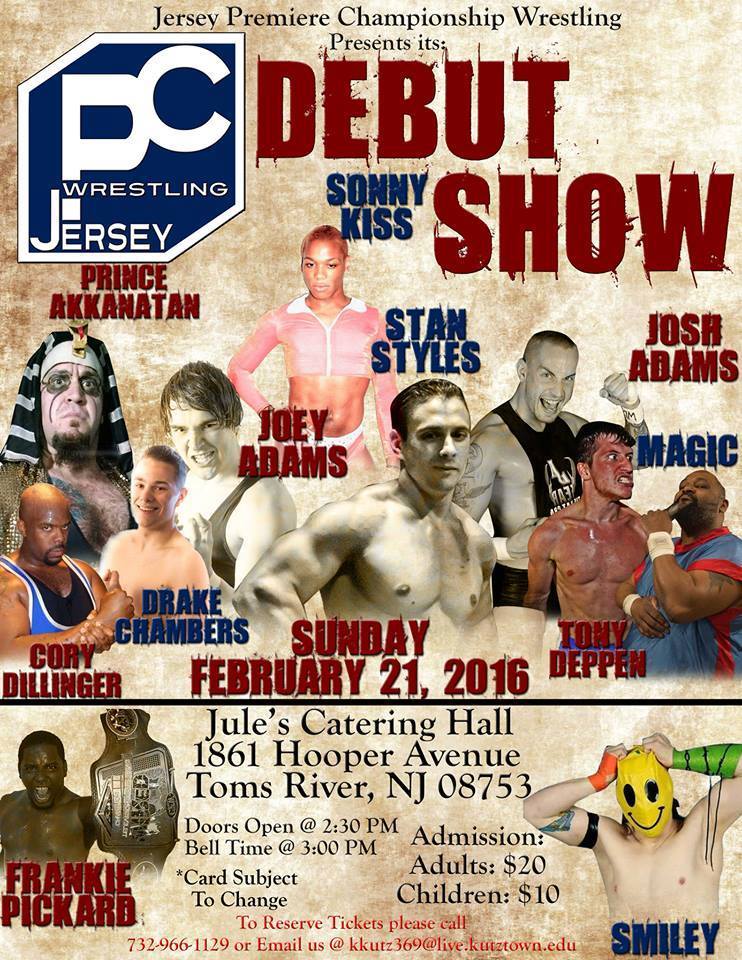JPCWrestling's tweet photo. Btw, @BellCbell will be in Toms River, NJ on Feb. 21st >>> https://t.co/OrSaRlALPB #WelcomeToDaTrap https://t.co/KshDgLMl9m