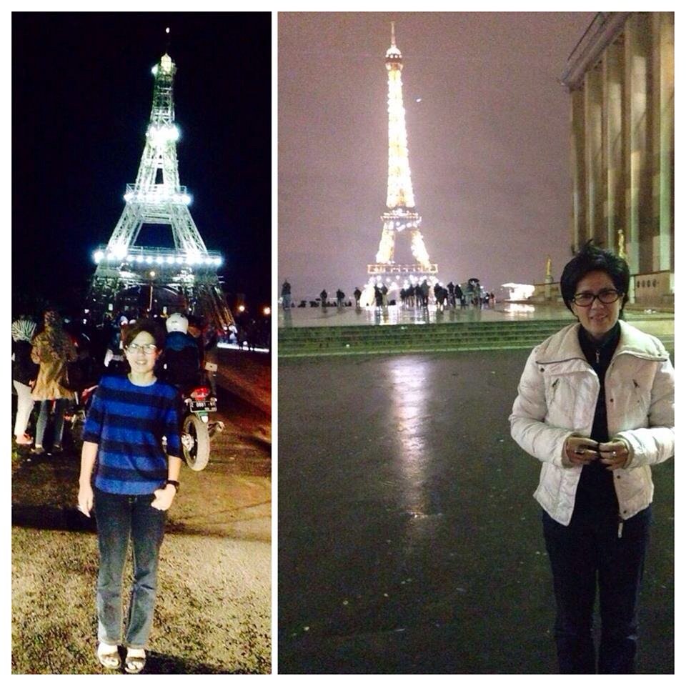 WatiTarso's tweet photo. Tasik &amp; Paris https://t.co/yGk4o0yiLX