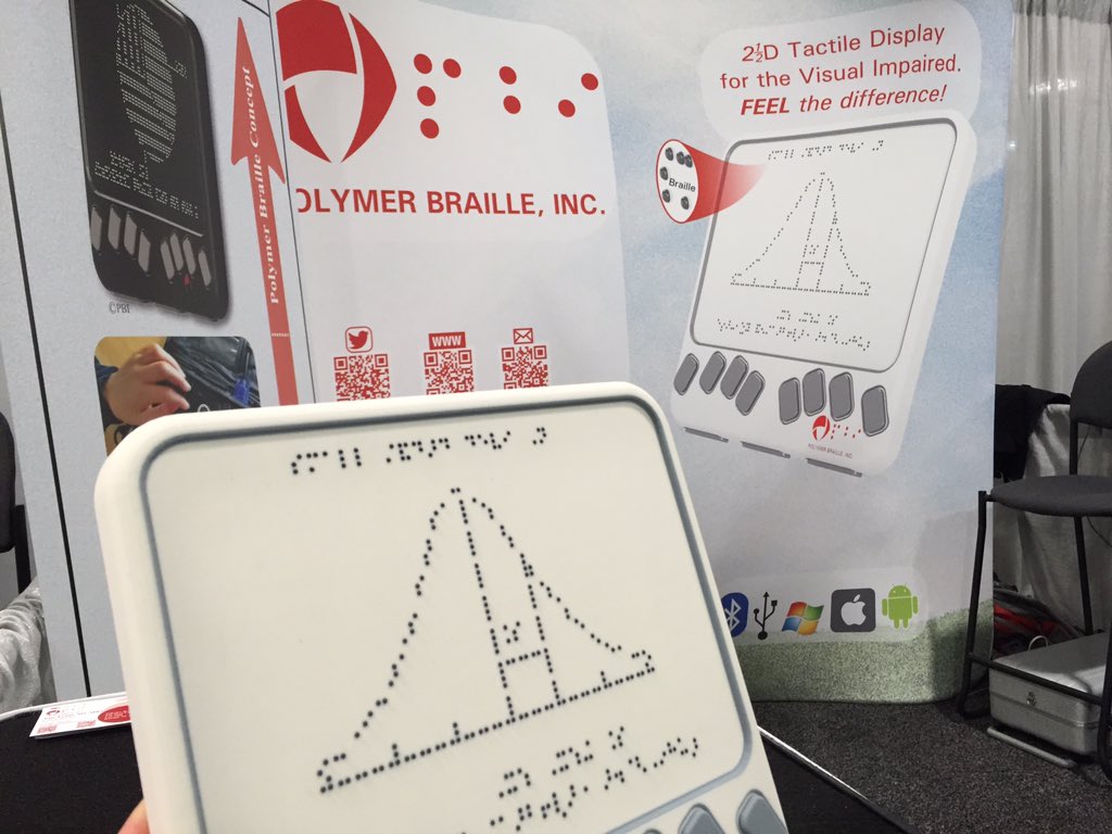 NateEvans12's tweet photo. @NatIndBlind help us spread the word about @PolymerBraille s work on a new Braille display in development! https://t.co/k80aMdeykv