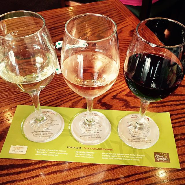 Olive Garden Red Wine