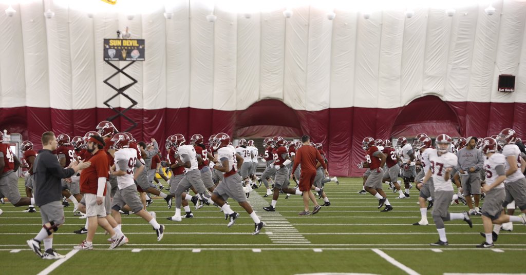 AlabamaFTBL's tweet photo. .@AlabamaFTBL continues to get ready for Monday's #NationalChampionship  game #RollTide https://t.co/FhEEgI9bTk