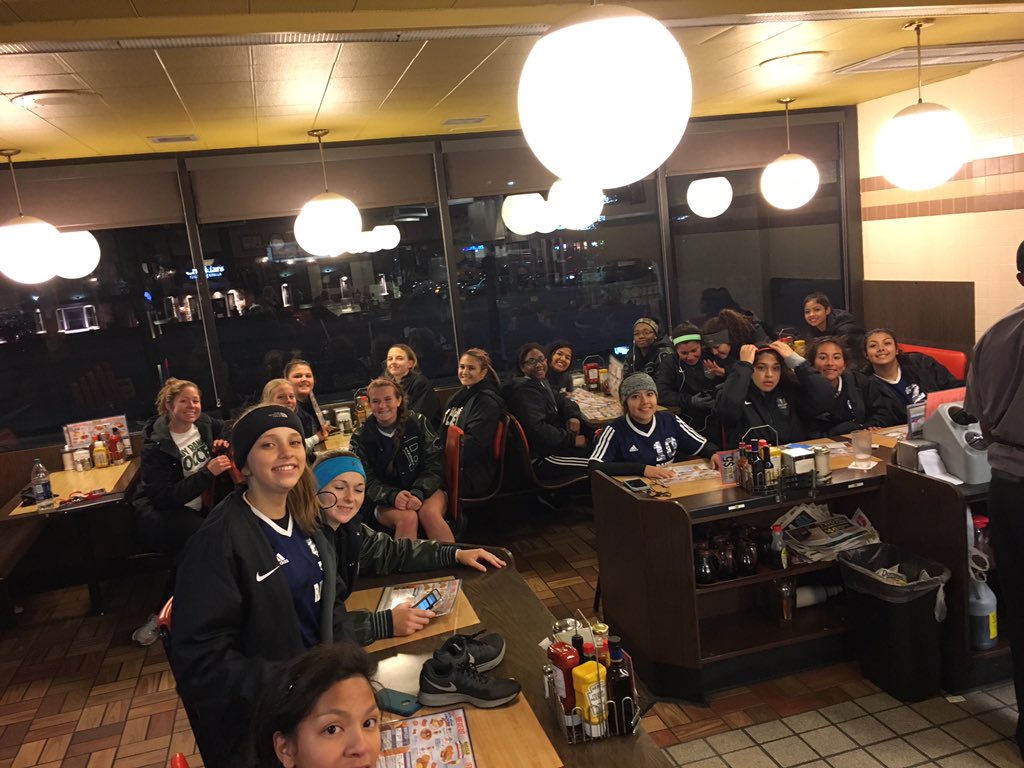 Hard fought game, tough loss. Now -Waffle House. #goodmorning #getinmybelly @Ruddgirlssoccer