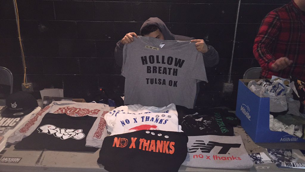 Surprise we playing <a href="/HollowBreathHC/">Hollow Breath</a> last show. Cum thru ;)