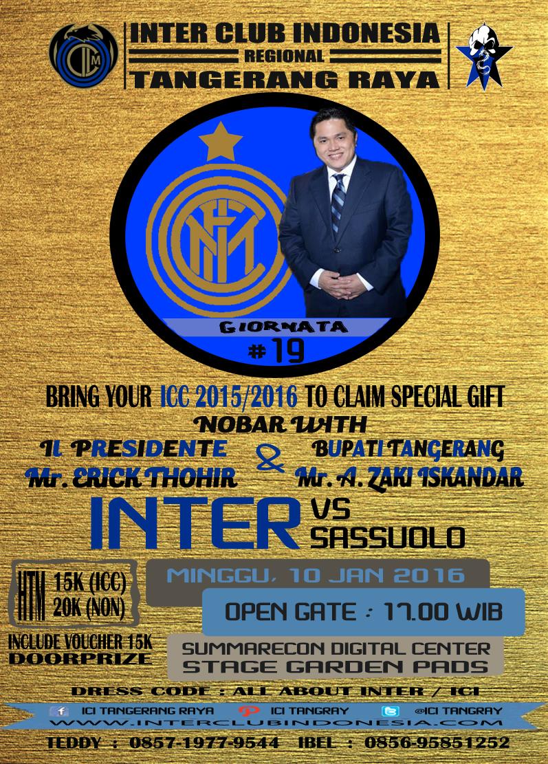 Selamat pagi Interista, Baca! Resapi! Ramaikan! Biruhitamkan! | OG: 17.00wib | cp: @unggulizme | @Tangerang_Nobar