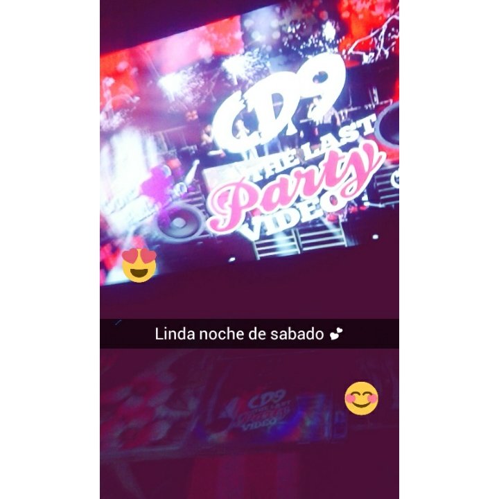 _marydicex's tweet image. #TheLastPartyVideo - @somosCD9  ❤😍😊