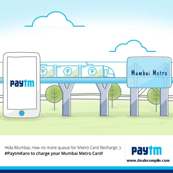 DealsCompile's tweet photo. #Mumbaikars
Paytm -100 CB on Recharge of 100 of your #MumbaiMetro Smart Card for 5 times @ https://t.co/9pr1ZrhUbY https://t.co/PQ36yFNCPG