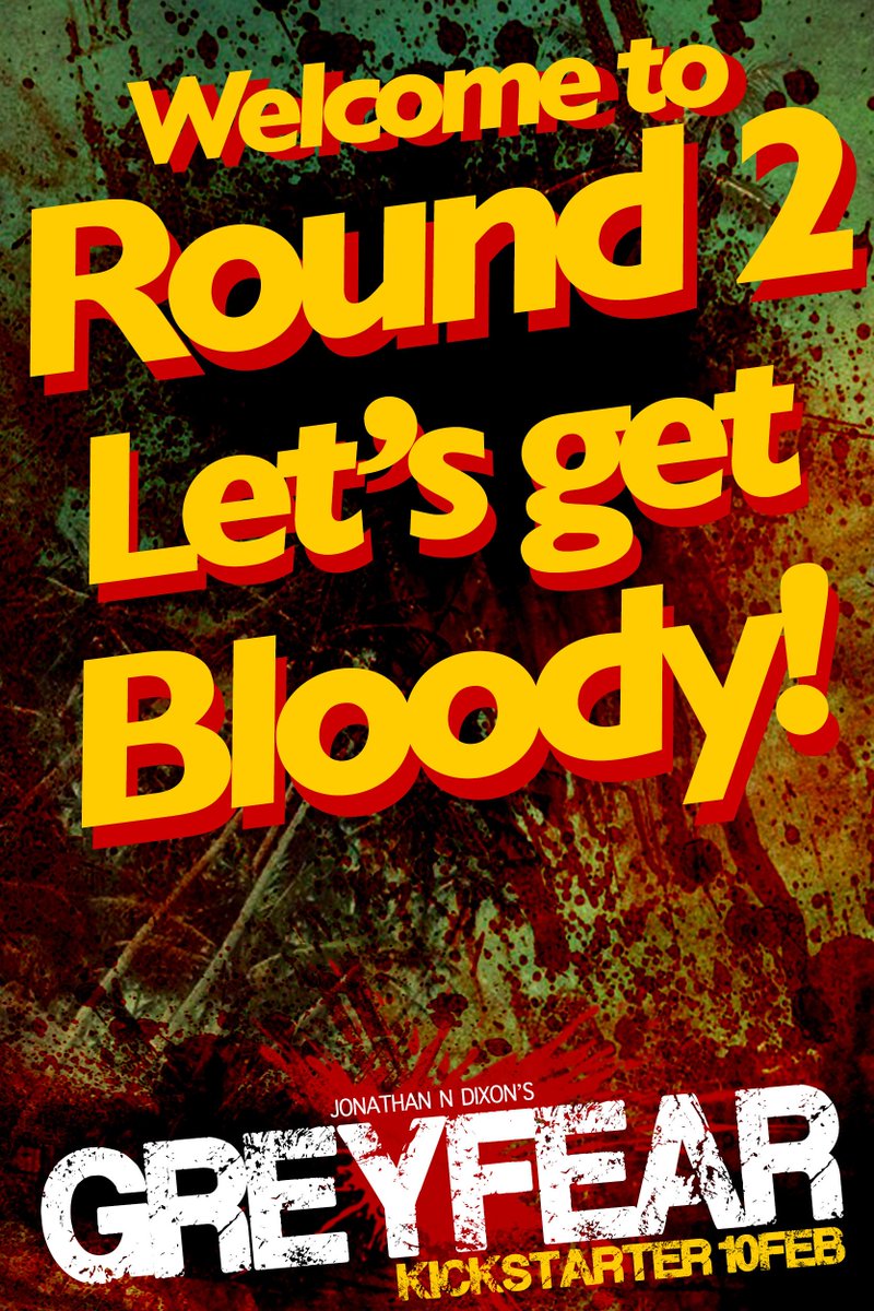 GreyFearMovie's tweet photo. WELCOME TO ROUND 2. IT'S ABOUT TO GET A WHOLE LOT BLOODIER!
HAVE YOU MADE IT THROUGH? https://t.co/UAMYrMYfA3