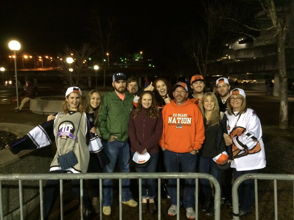 ChristieRZ's tweet photo. @icebears @IceBearsBooster great night with my awesome fan and our awesome winning team!  #blessed https://t.co/CxNEk9nuOO