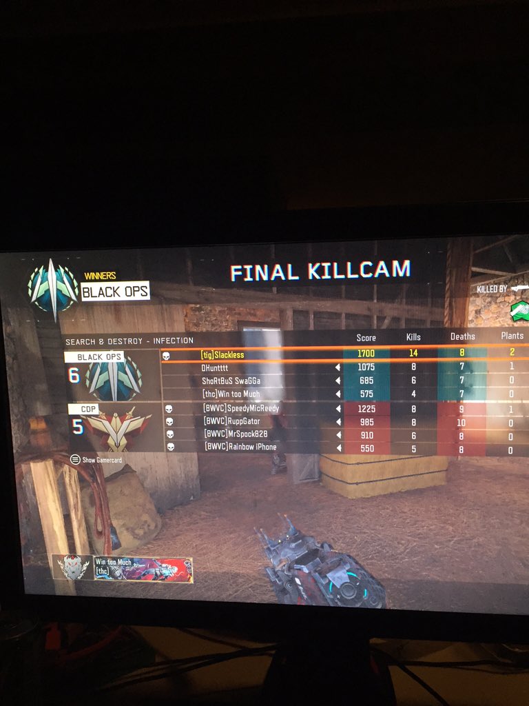 SlacklessCoD's tweet photo. GB proof https://t.co/LVXRz2ZHui