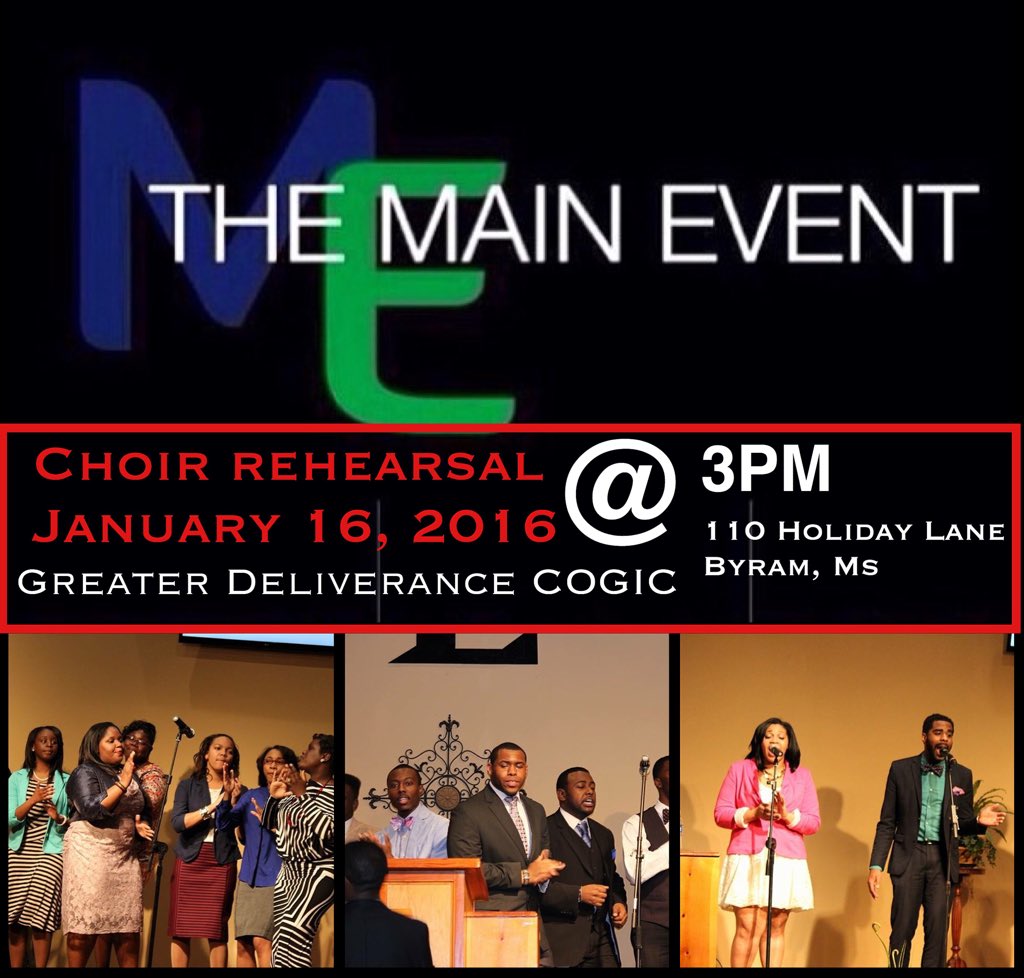 UsmLighthouse's tweet photo. Don't miss the first Main Event Choir Rehearsal! https://t.co/fpU9s4VNVo