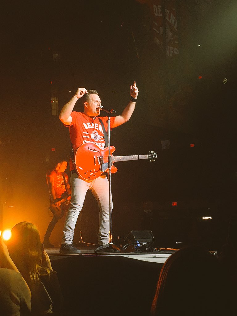 TheSchott's tweet photo. What an amazing night here at The Schott for @winterjamtour! We especially loved seeing some scarlet&amp;grey on stage! https://t.co/WYJKYo9Nkd