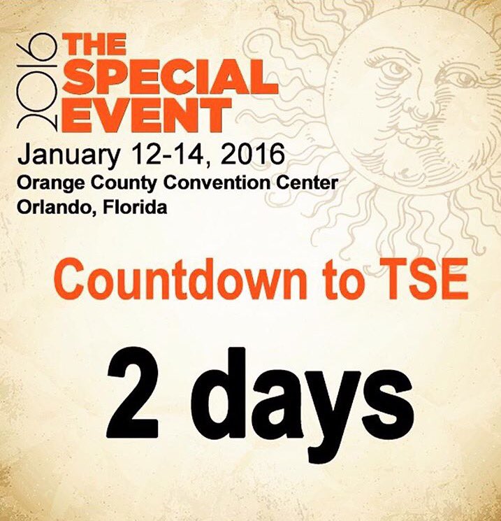 TSE2016's tweet photo. It's the final countdown!!!! #tse2016 https://t.co/5TBySNx0W6