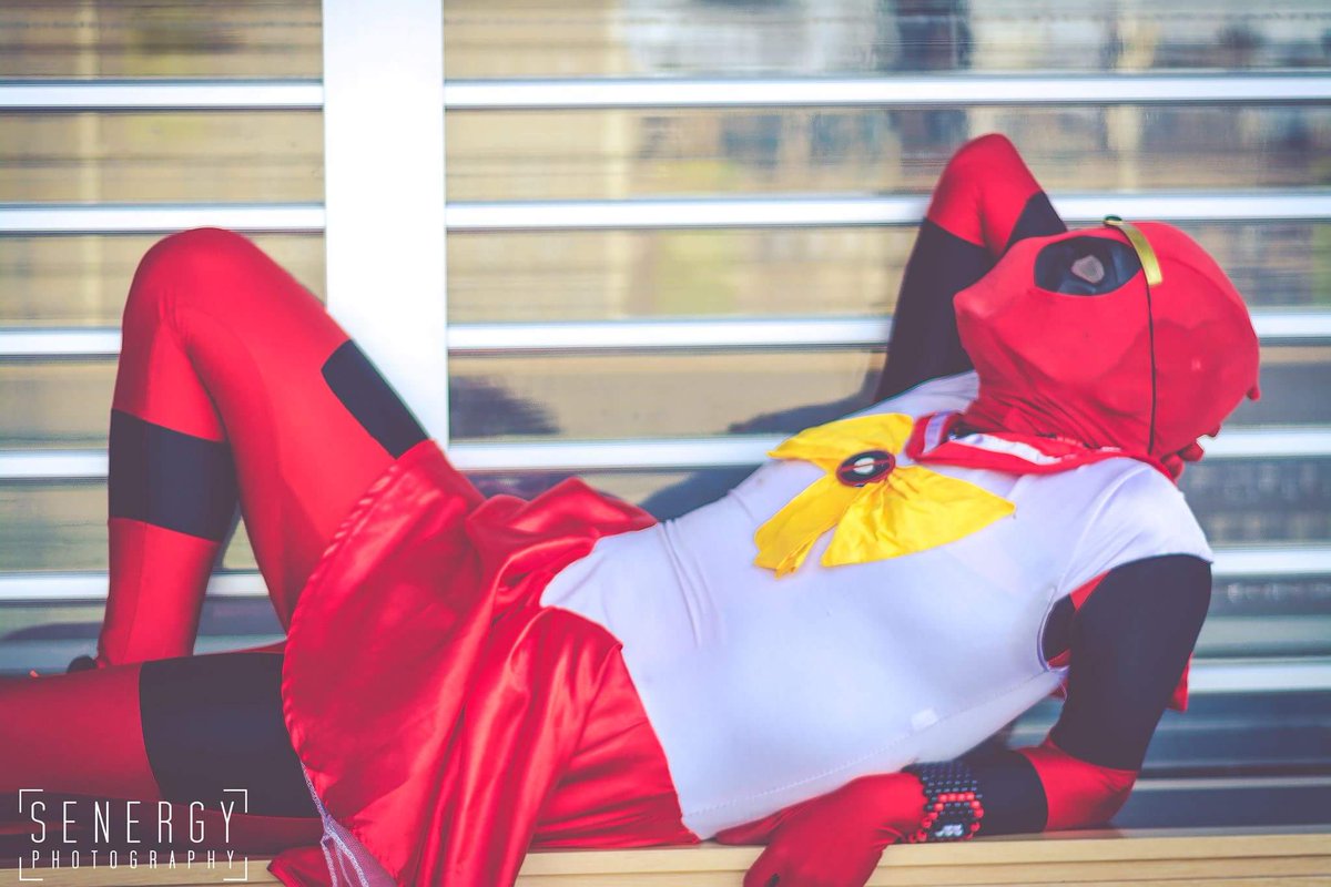 Spidey2099x's tweet photo. Will Senpai ever notice me? 

#Deadpool #Cosplay #Marvel #SailorMoon #Sailorpool #SailorMars #Supanova #BNE1 #Sydney https://t.co/RT7WDgqxTH