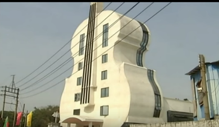 violinchannel's tweet photo. https://t.co/84ha11fy9c Giant 7 Story Violin-Shaped Church Opens in China [WTF-VIDEO] #WOW #COOL #WHOA #WTF #VIOLIN https://t.co/AoIUzmp0d9