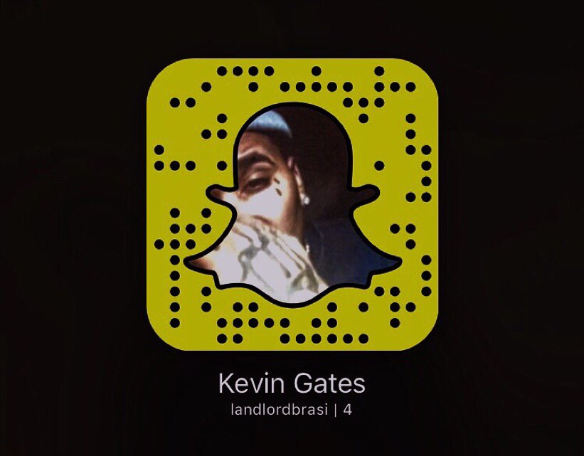 Kevin Gates Fans on Twitter: "Official Kevin Gates snapchat ...