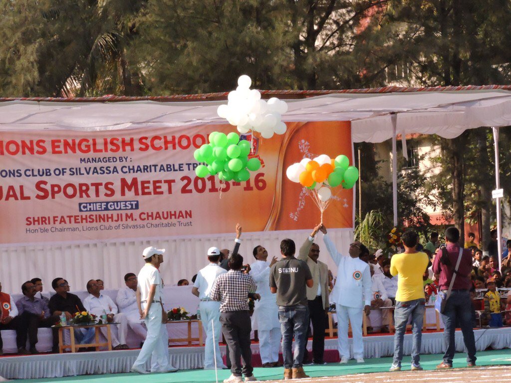 fatehsinhc's tweet photo. Sharing a few glimpses of the colourful event. #LCSCT #LIONITES https://t.co/oHJz4w1Dzh