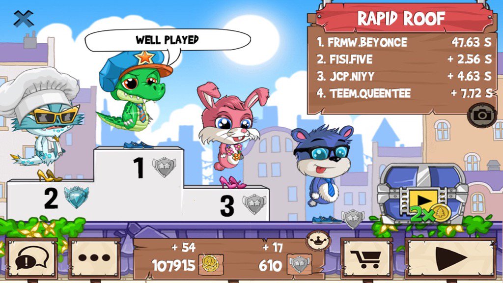 funrunBeyonce's tweet photo. Get on my level, son! #funrun2 #Five #Niyy #QueenTee https://t.co/lXWNh3zihh