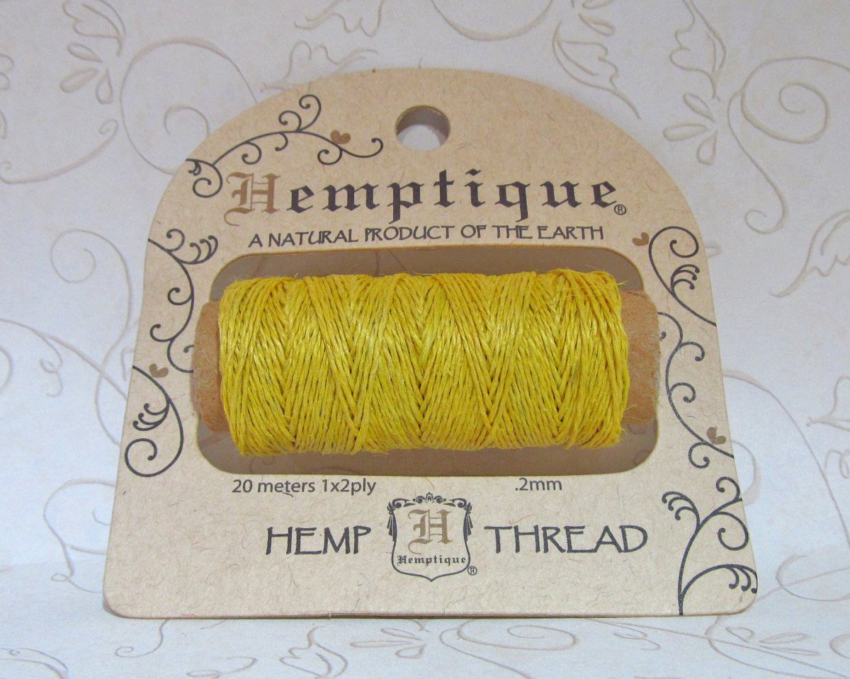 HempbyDesign's tweet photo. Hemp Thread, Yellow, 0.2mm Hemp Macrame Thread, Colored Hemp, Bead… https://t.co/OOvxlPdMzR #etsymntt #BeadingThread https://t.co/KwYL7KLEZe