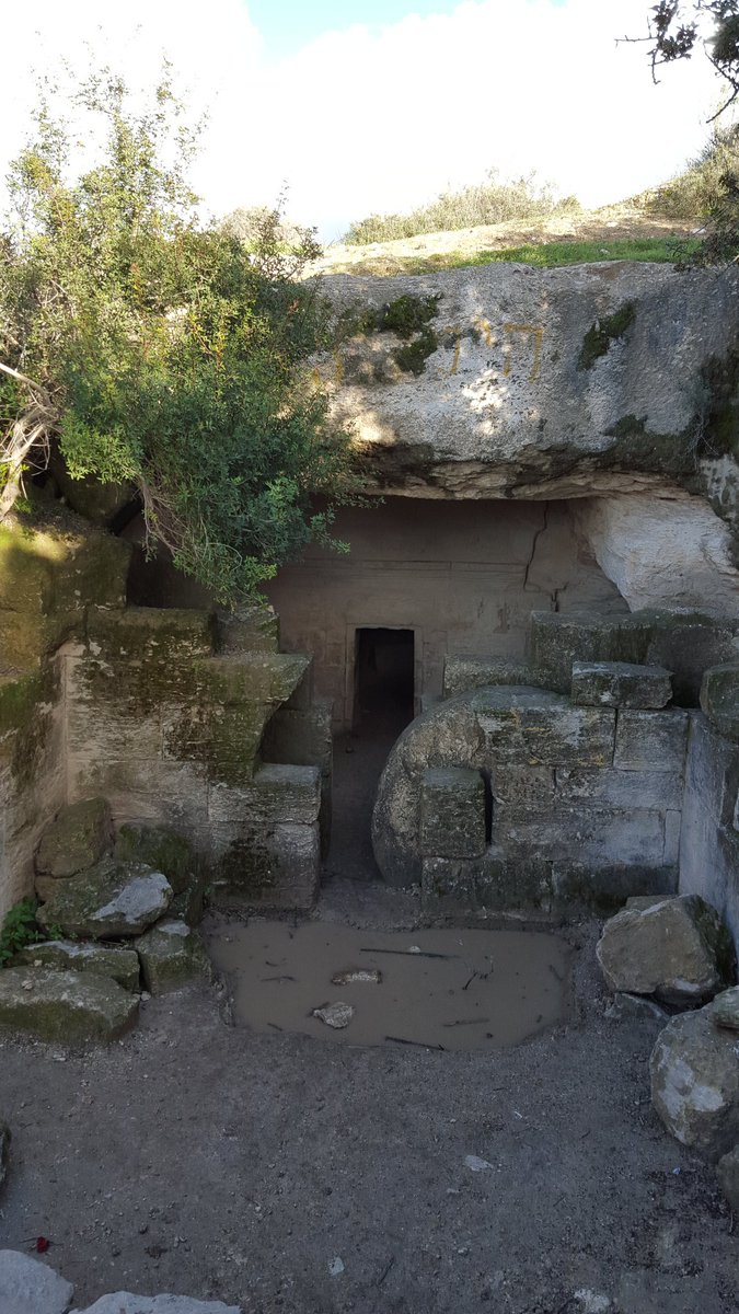 rotemguide's tweet photo. #ancient #burial #cave at the #Midras #ruins in the #Ela #Valley #Israel https://t.co/ovgkl0mnT0