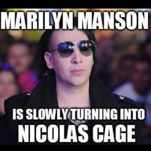 chiefplan1's tweet photo. #ButInTheLongRun Marilyn Manson is a better actor... https://t.co/M9nof8S5KB