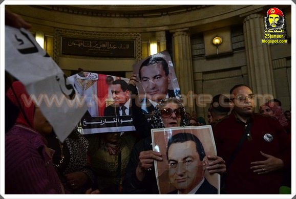بالصور صدمة ابناء مبارك بعد الحكم على مبارك فى القصور الرئاسية