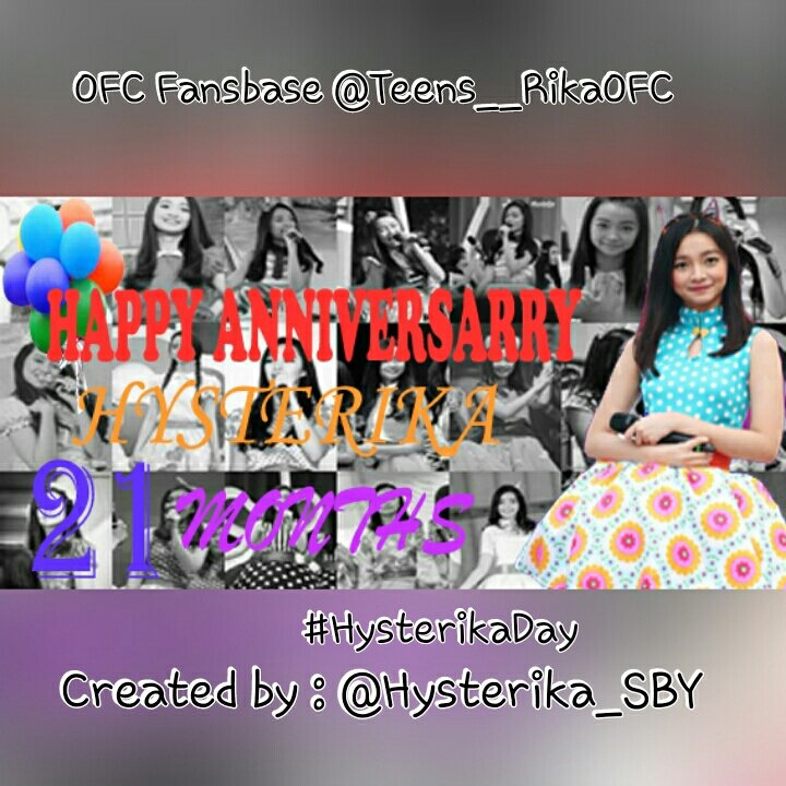 Kompakan yuk avatarnya untuk hari ini #HysterikaDay ☺ cc : <a href="/Teens__RikaOFC/">Hysterika Official</a>