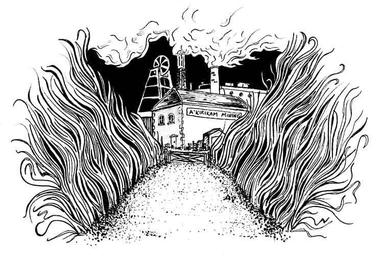 Circular2015's tweet photo. The End of All Things - a short story from @StephanieBenoi4 Illustrations by @AlastairPoole https://t.co/TzwAHdabPa https://t.co/Nq9I3crn9Y