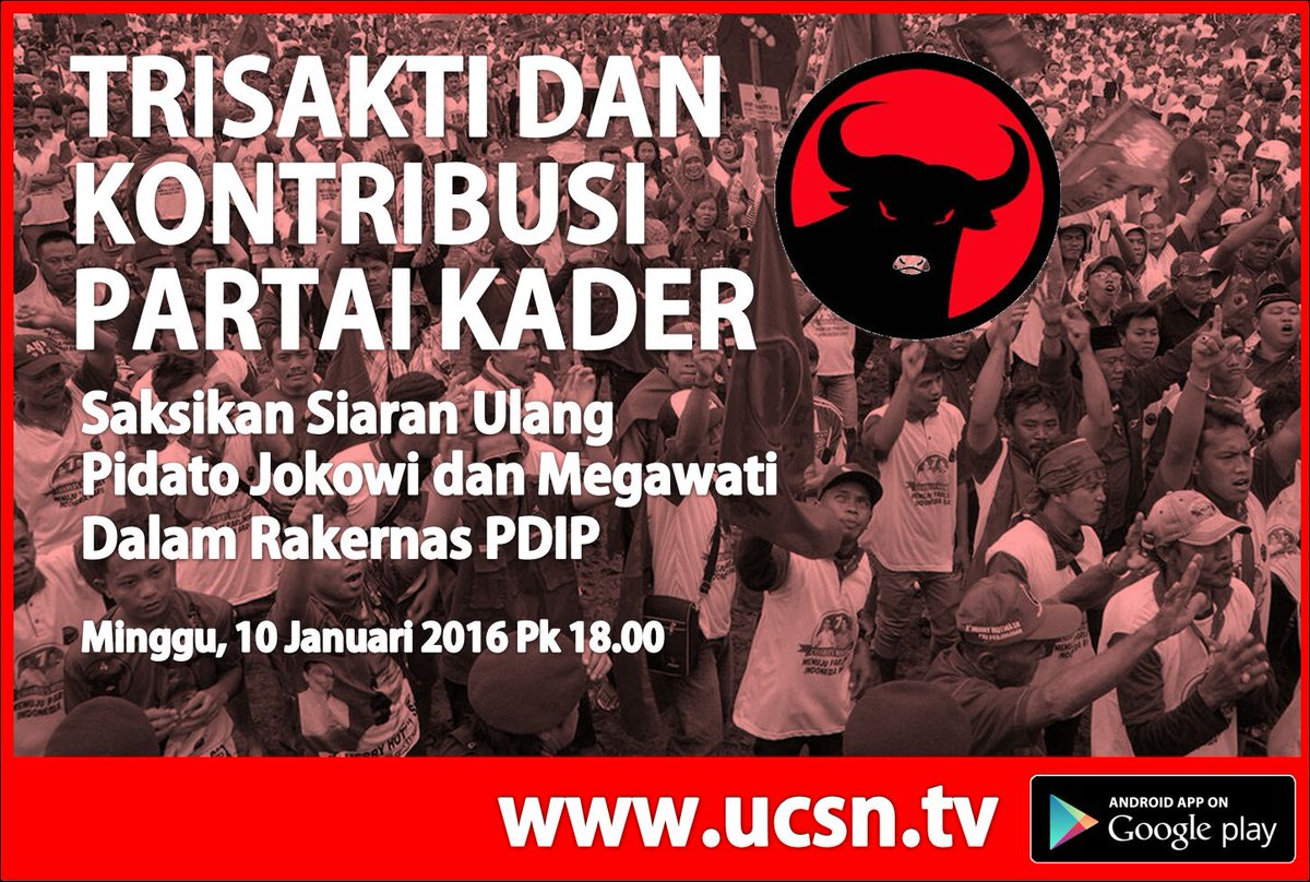 TRGInvestama's tweet photo. Re-run pidato Jokowi dan Megawati di Rakernas PDIP, jam 18.00 di https://t.co/ap9xL6mPax Download App di Playstore https://t.co/5sIor2w0Gh
