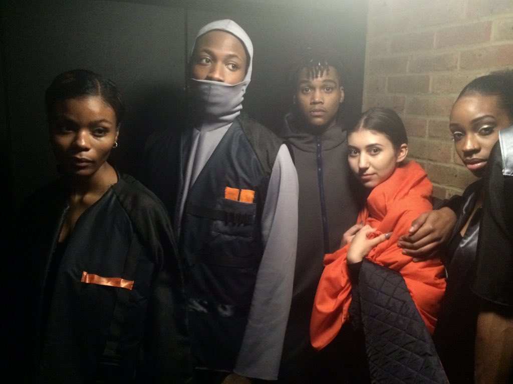 ChikakuUntitled's tweet photo. Backstage at #LemraRunway last night, thanks for having us! 

#AW16 https://t.co/SSO08AlmKT