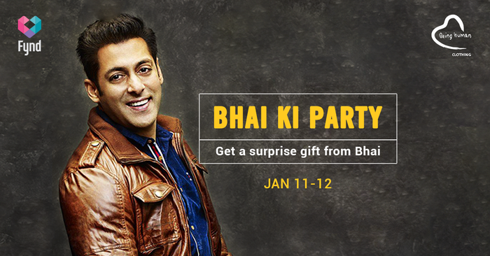 FyndCare's tweet photo. Celebrating #29millionsalmaniacsonfb with #BhaiKiParty https://t.co/K22ArQmlta From Jan 11-12, exclusively on Fynd. https://t.co/YxXDDWXpYn