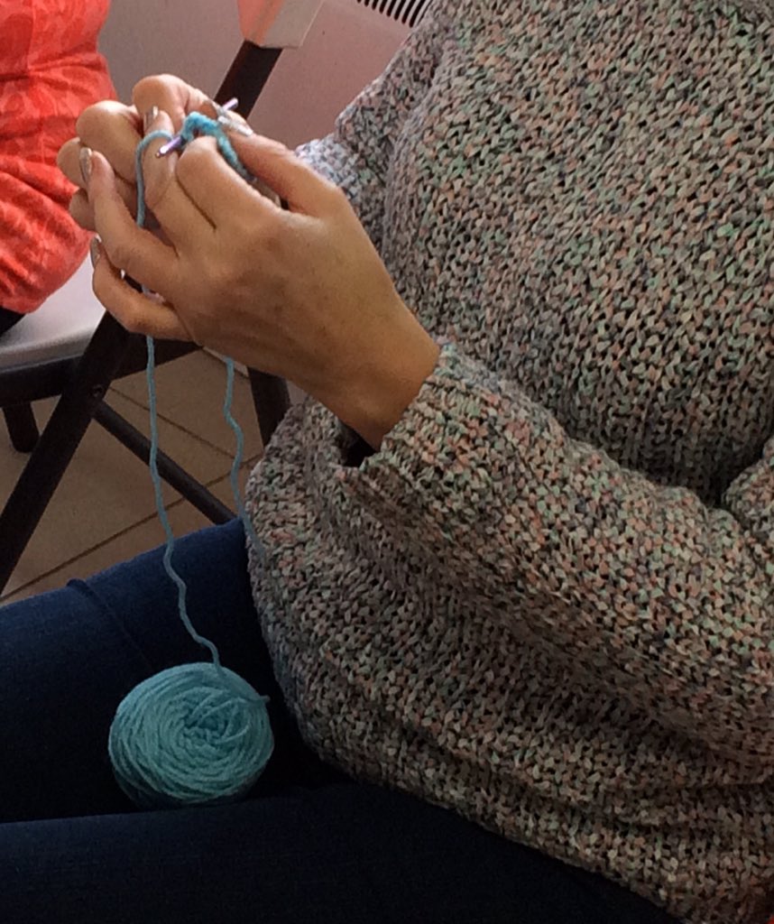 craftyfingersuk's tweet photo. Up early and its beginners crochet with a cuppa☕️ @sally_coomber Relaxing! https://t.co/RQvGERlGMU