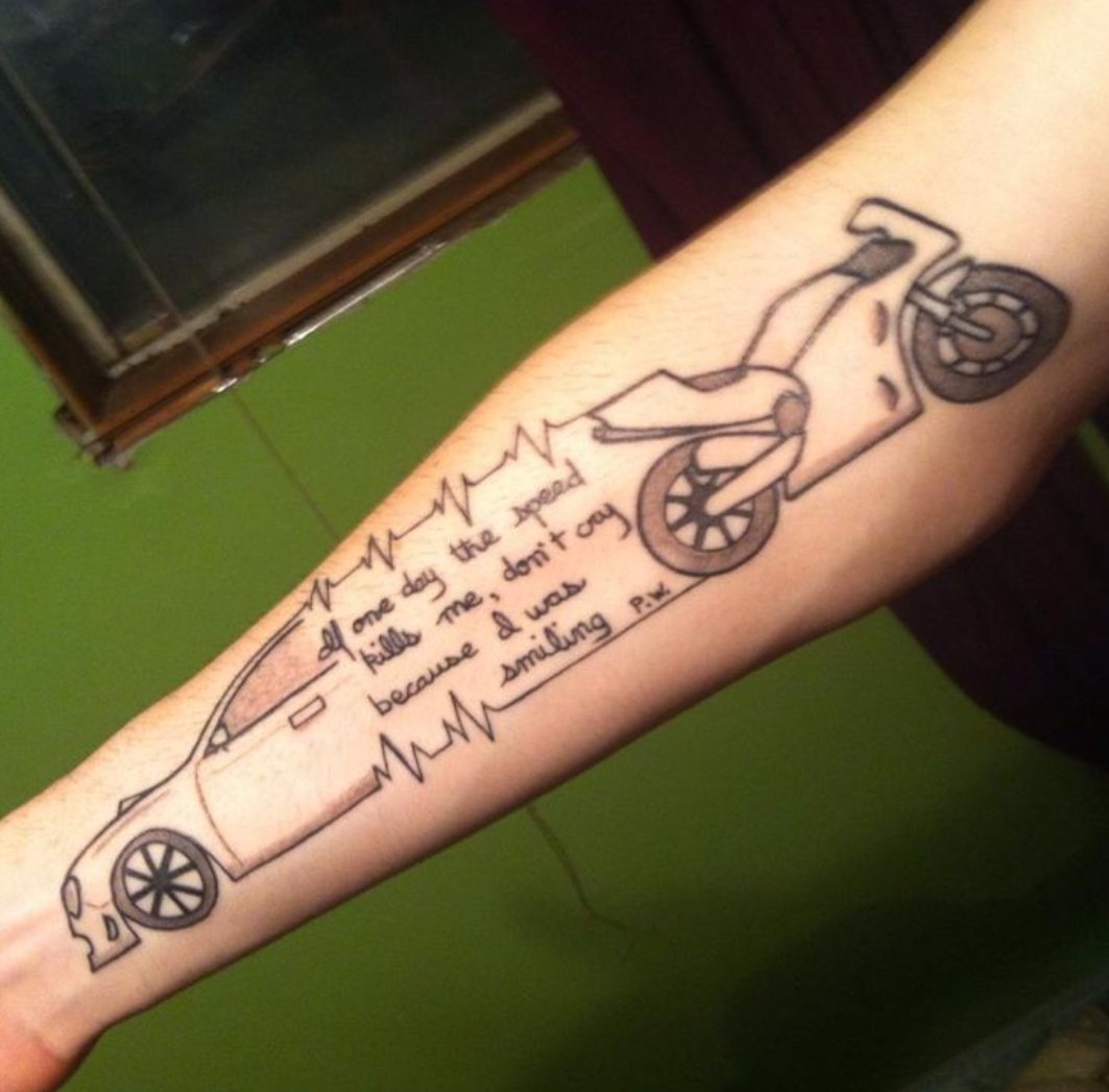 The Fast and the Furious tattoo by Sanek Tattoo  Post 16972