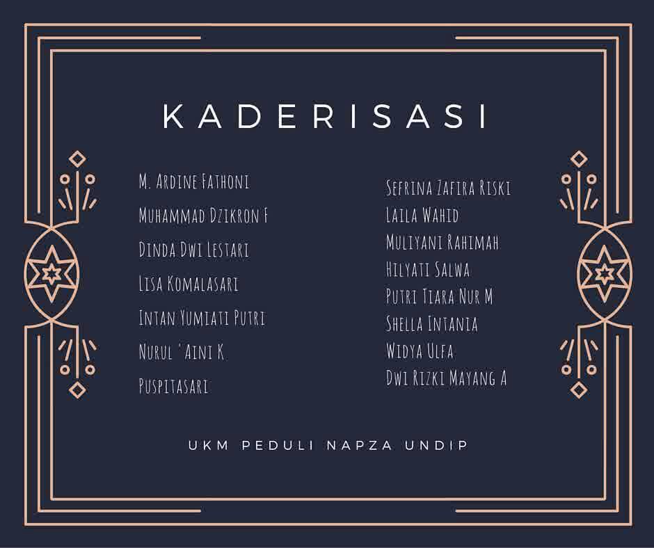 napzaUNDIP's tweet photo. Kaderisasi nih.. https://t.co/h96Bb0mEy9